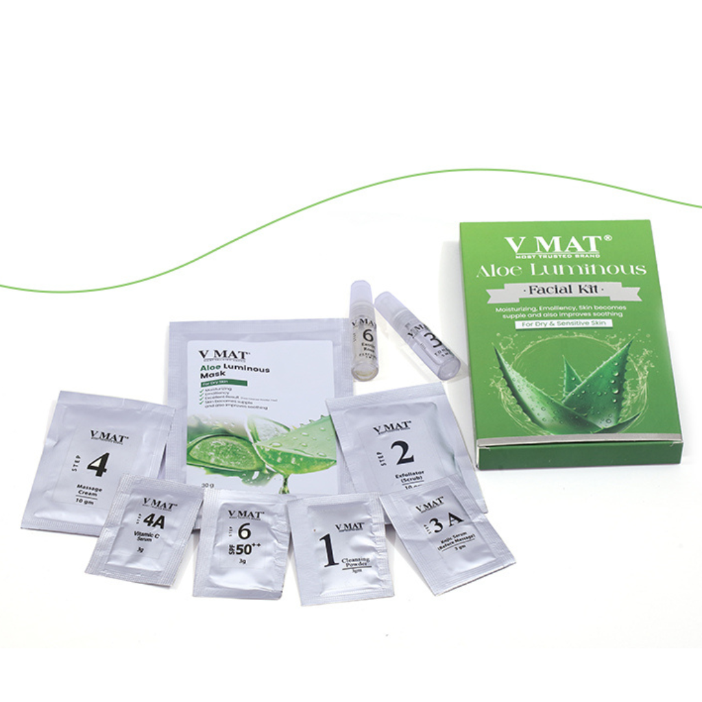 VMAT Aloe luminous facial kit